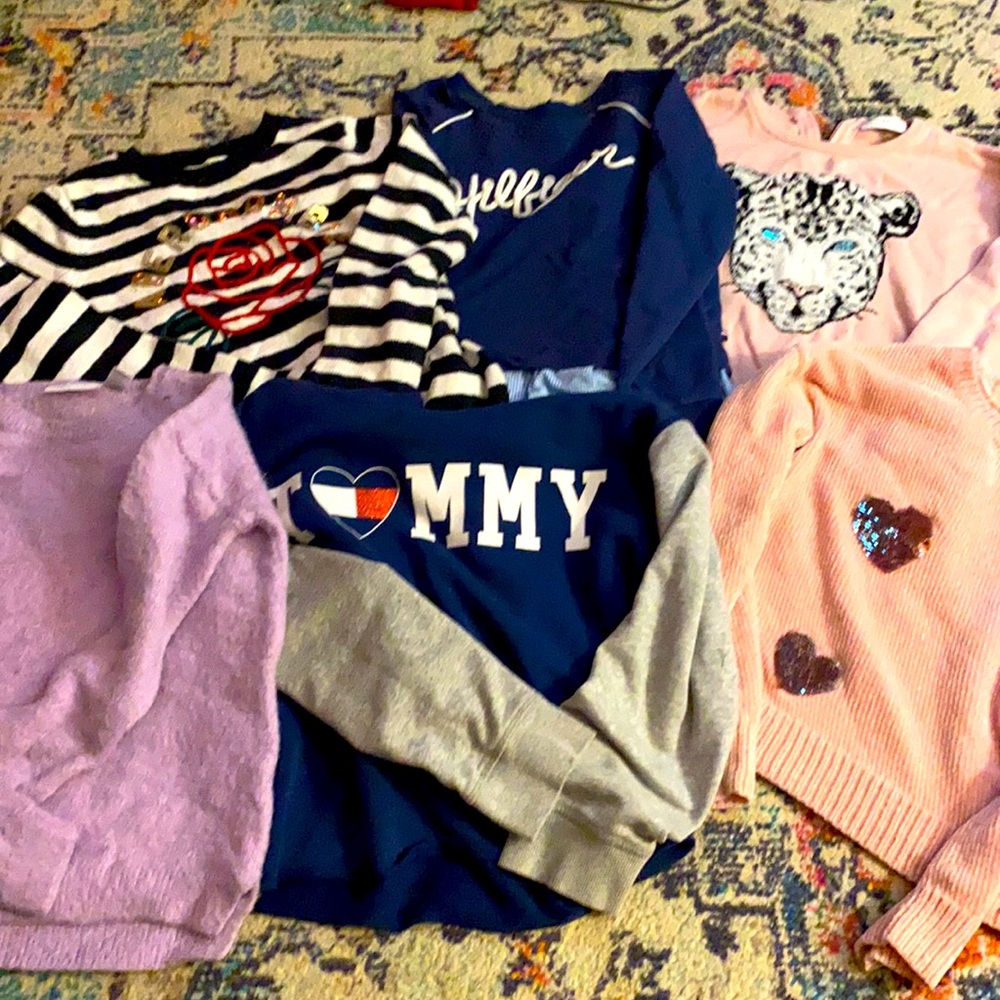 Girls sweaters 10/12